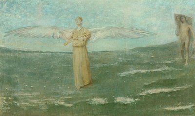 Tobias and the Angel by Thomas Wilmer Dewing